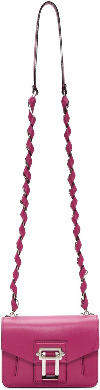 Proenza Schouler Hava Chain Leather Crossbody Bag, Pink In Peoey