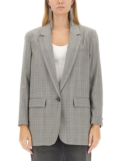 Isabel Marant Kenzy Jacket In Grey