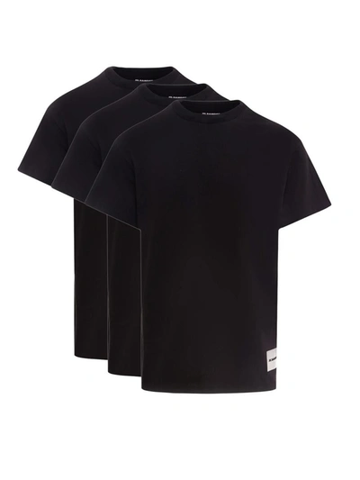 Jil Sander T-shirt In Black