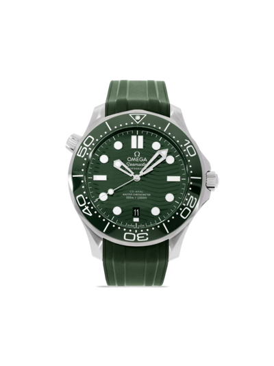 Omega Seamaster Diver Mens Automatic Watch 210.32.42.20.10.001 In Green