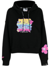 AAPE BY A BATHING APE EMBROIDERED COTTON HOODIE