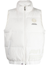 AAPE BY A BATHING APE LOGO-PATCH PUFFER GILET