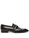 TOM FORD BAILY SQUARE-TOE LEATHER LOAFERS