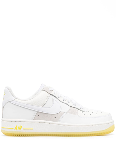 Nike Air Force 1 Low '07 "white And Multicolour" Sneakers In Weiss