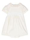 Mariella Ferrari Lace-trim Velvet Shorties In White
