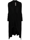 RICK OWENS LONG CASHMERE CARDIGAN