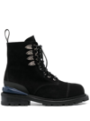 TOGA VIRILIS SUEDE LACE-UP BOOTS