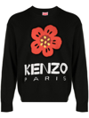 KENZO BOKE FLOWER 图案羊毛毛衣