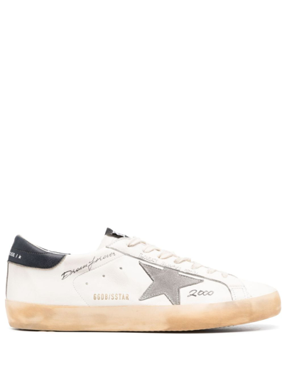 Golden Goose Stardan Leather Sneaker In White