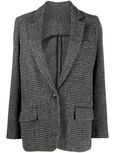 Isabel Marant Étoile Charlyne Wool Jacket In Grey