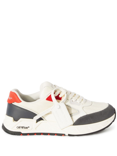 Off-white Kick Off Sneakers In White Red