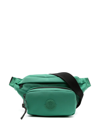 Moncler Durance Logo-patch Belt Bag In Grün