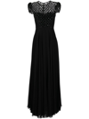 JENNY PACKHAM VIDA BEAD-EMBELLISHED PLEATED GOWN