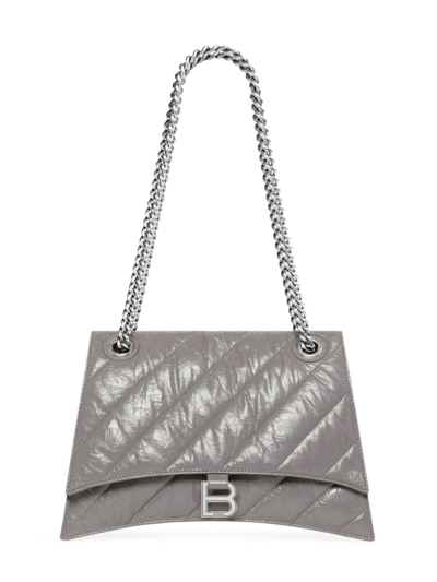 Balenciaga Women's Crush Medium Chain Bag Quilted