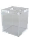 Tizo Lucite Tissue Box Cover In Clear