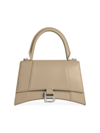 Balenciaga Women's Hourglass Small Handbag In Warm_beige