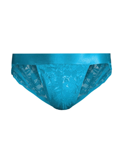 Cosabella Men's Never Sports Briefs In Udaipur Blue