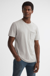Paige Ramirez Pocket Tee In Vintage London Fog