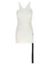 Drkshdw Double Ziggy Banana Tops White In White