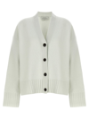 Studio Nicholson Sake V-neck Boiled-wool Cardigan In Green