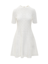 Givenchy Women's Dress In 4g Jacquard In White