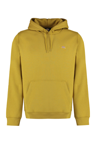 Dickies Oakport Hooded Sweatshirt In Mustard