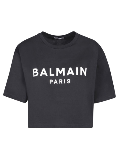 Balmain T-shirts And Polos In Black