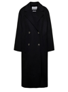 Ivy & Oak Clara Double Breaste Coat In Black