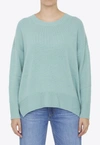Allude Cashmere Pullover In Mint