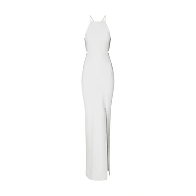 Galvan Claudia Laced Dress In White