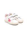 GOLDEN GOOSE STAR-PATCH PANELLED LEATHER SNEAKERS