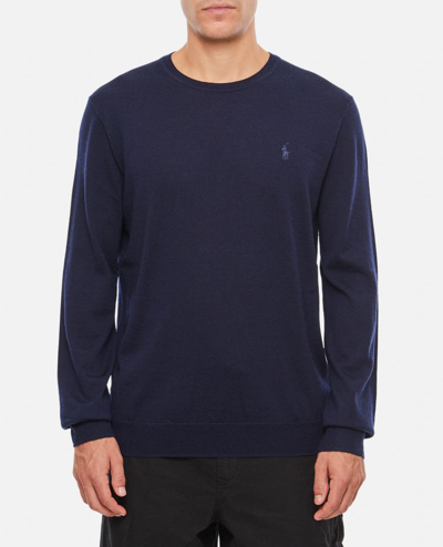 Polo Ralph Lauren Ls Sf Cn Pp Long Sleeve Sweater In Blue
