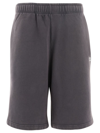 Ambush Logo-print Elasticated Track Shorts In Grey
