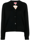 Kenzo Cardigan Tiger Academy In Black