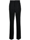 ZADIG & VOLTAIRE HIGH-WAIST STRAIGHT-LEG TROUSERS