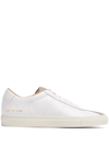 COMMON PROJECTS LOGO-STAMP SUEDE SNEAKERS