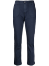 Paige Leenah High-rise Wide-leg Jeans In Blue