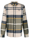 Barbour Plaid-check Pattern Shirt In Neutrals