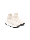 Balenciaga Speed Lt Sock Sneakers In Neutrals