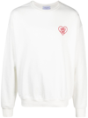 FAMILY FIRST LOGO-EMBROIDERED COTTON SWEATSHIRT
