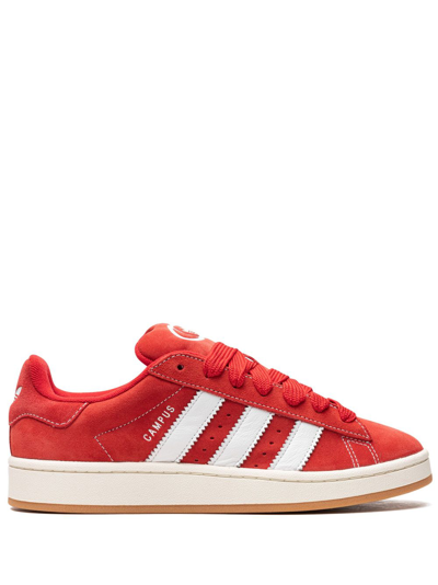 Adidas Originals Campus 00s Sneakers Better Scarlet / Cloud White / Off White In Red