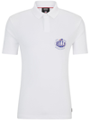 Hugo Boss Boss X Nfl Cotton Polo In White