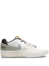 Nike Ja 1 "light Smoke Grey" Sneakers In White