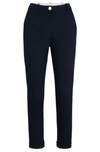 Hugo Boss Regular-fit Trousers In Stretch-cotton Twill In Dark Blue