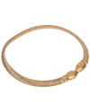 CARTIER CARTIER 18K TRI-TONE PANTHERE CHOKER NECKLACE (AUTHENTIC PRE-OWNED)