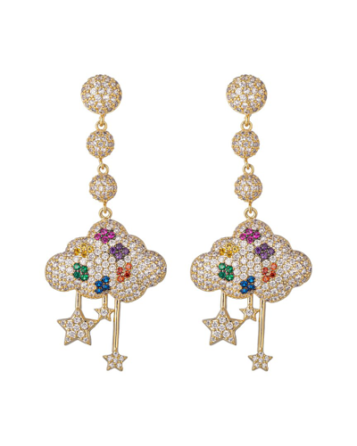 Eye Candy La The Luxe Collection Cz Rain Cloud Drop Earrings