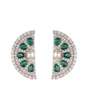 Eye Candy La The Luxe Collection Cz Lime Slice Studs