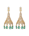 Eye Candy La The Luxe Collection Cz Bohemian Dangle Earrings