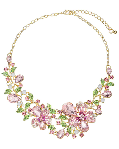 Eye Candy La Statement Collection Madison Floral Statement Necklace