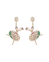 Eye Candy La The Luxe Collection Cz Ballerina Statement Earrings